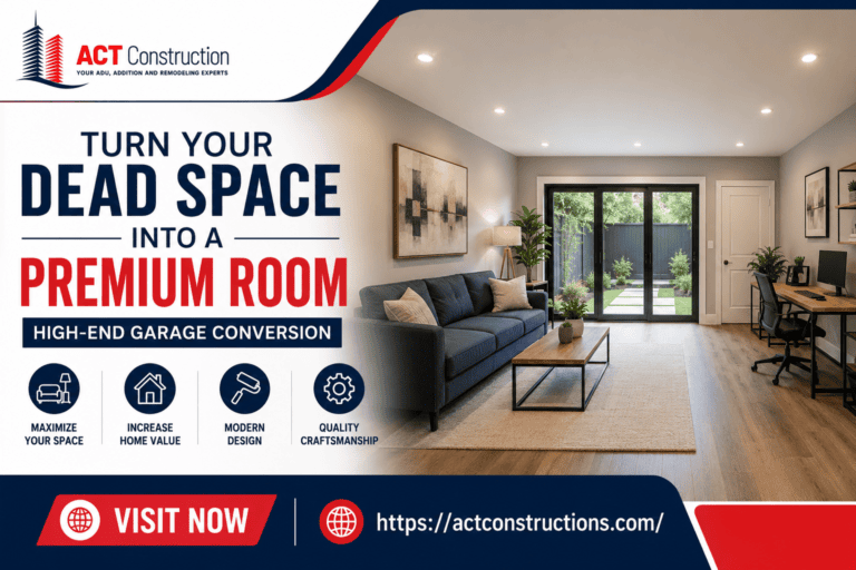 Turn Your Dead Space Into A Premium Room: High-End Garage Conversion