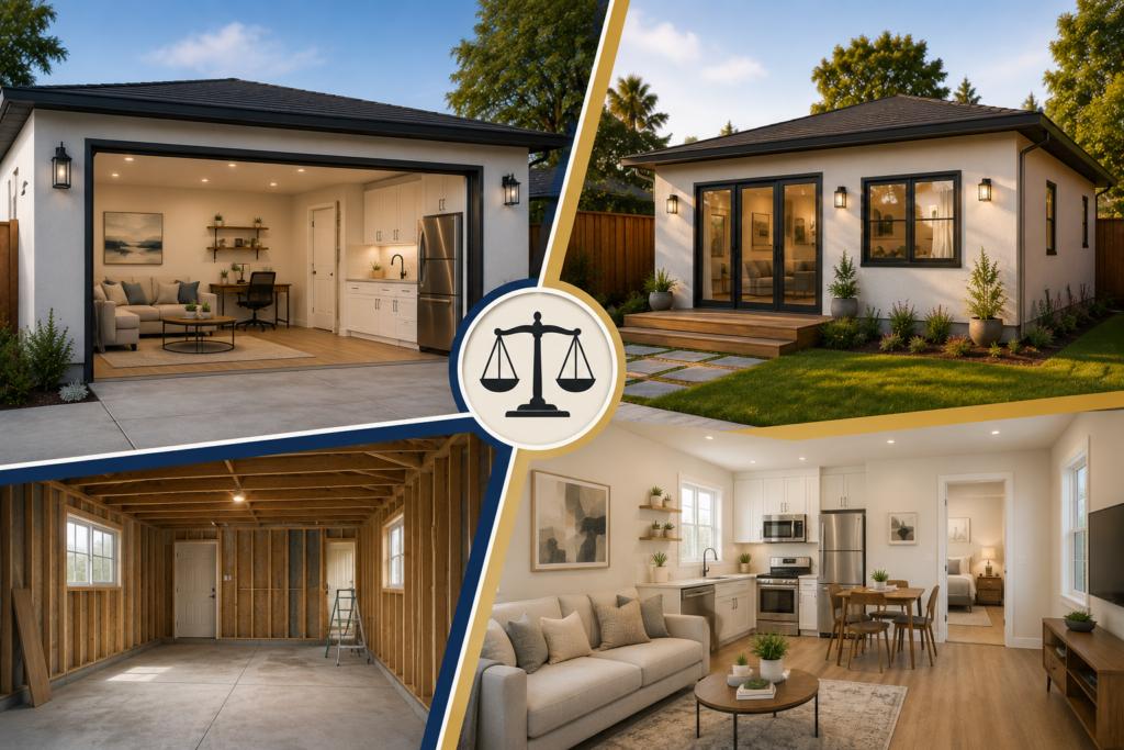 Garage Conversion vs ADU – Which Is Better